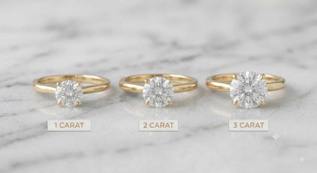 Signature Solitaire with Round Brilliant Lab Grown Diamond