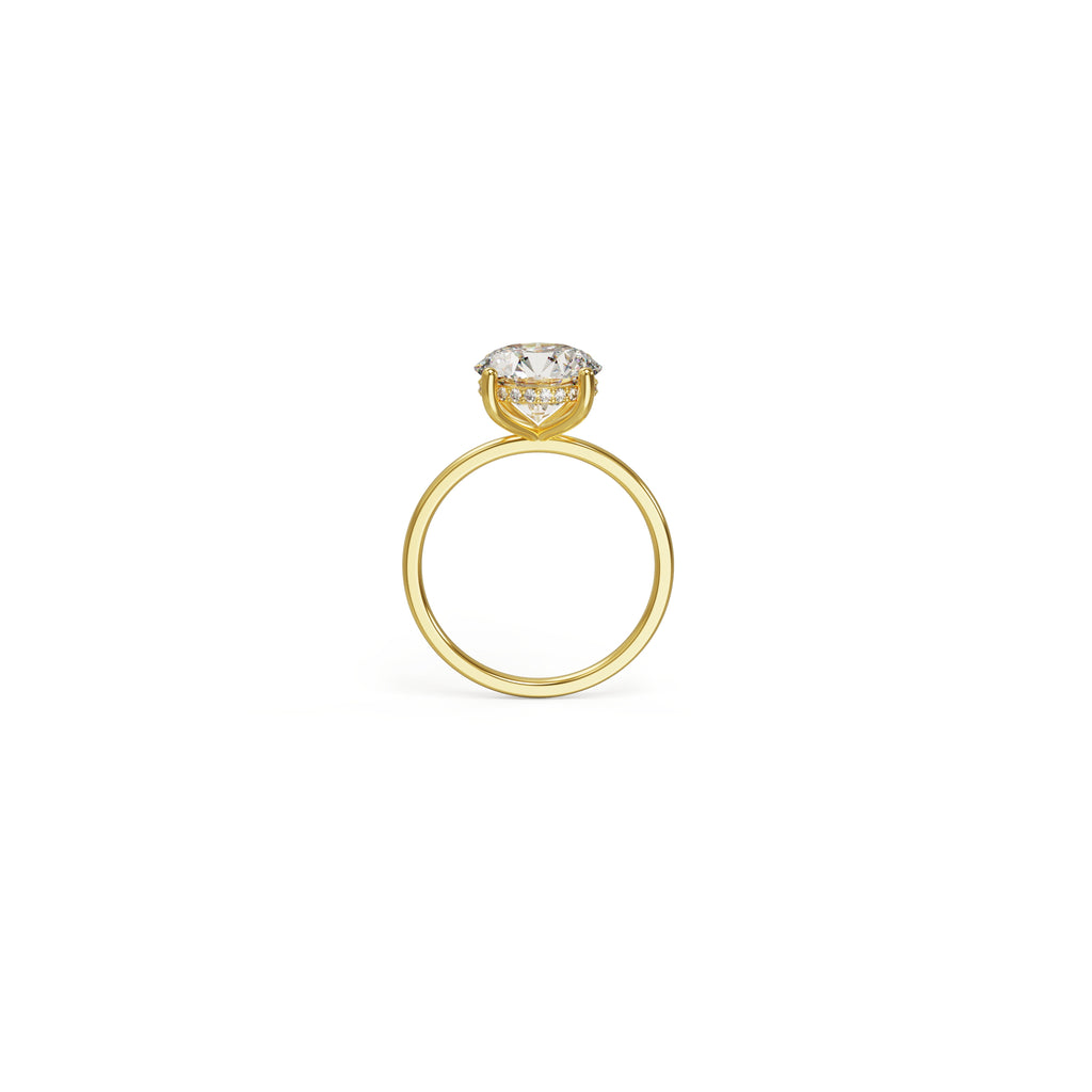 Signature Solitaire with Round Brilliant Lab Grown Diamond