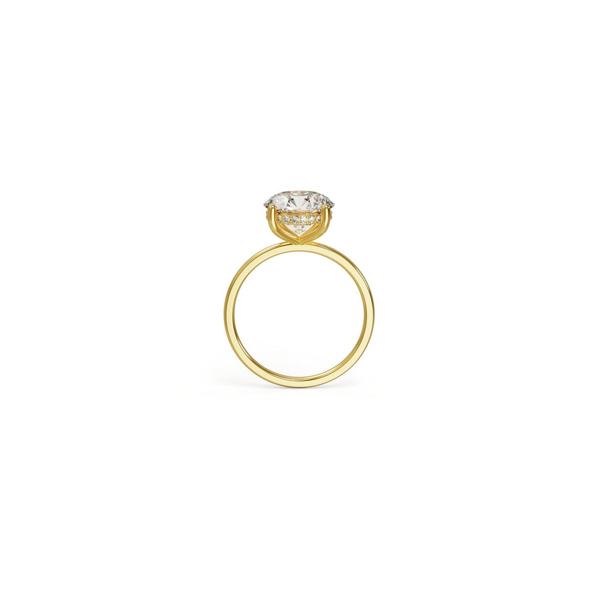 Signature Solitaire with Round Brilliant Lab Grown Diamond