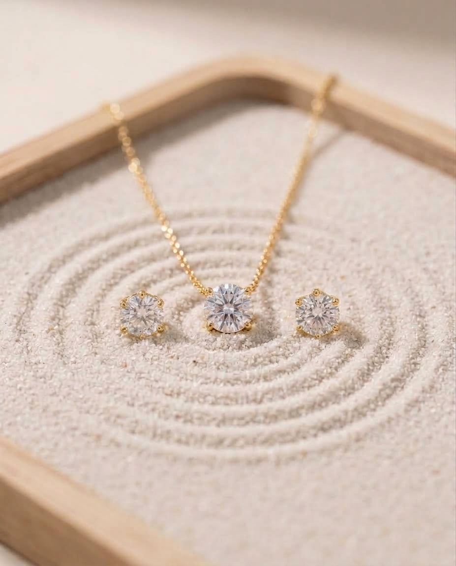 October Limited Round Lab Grown Diamond Bundle