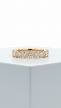 Champagne Gold Lab-Grown Diamond Band